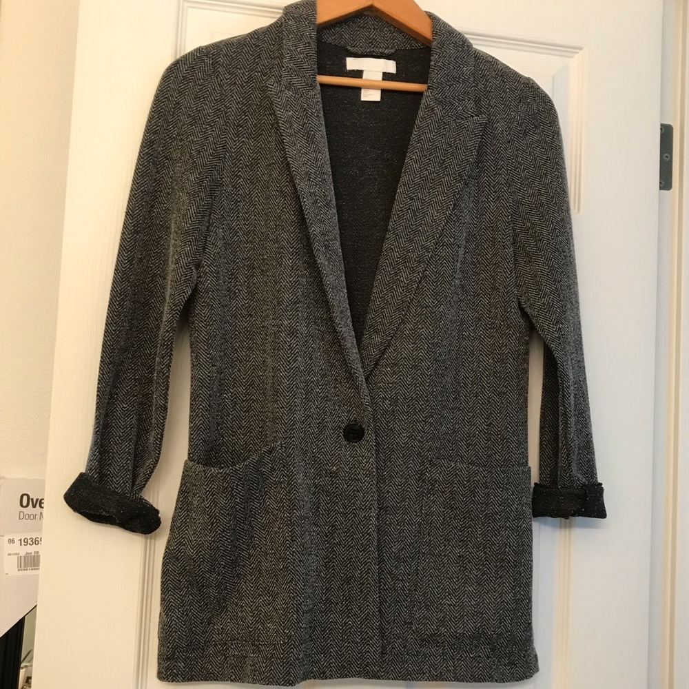 Herringbone Blazer